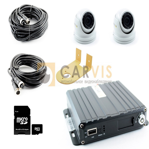 Комплект видеонаблюдения для техники коммунальных служб - Стандарт
